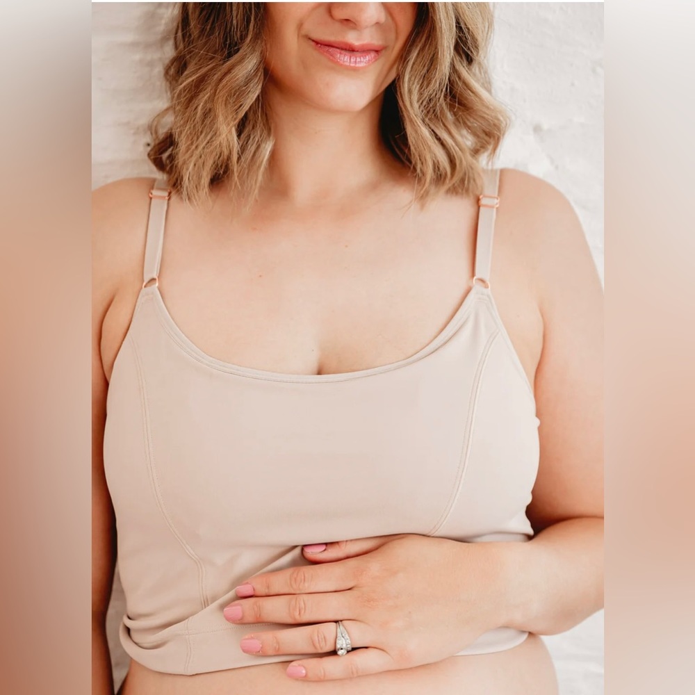 Amelia Pumping & Nursing Crop Cami 2.0